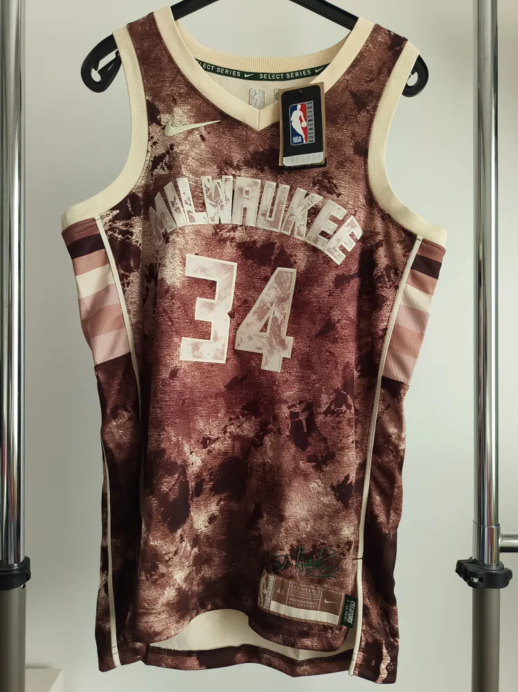 Nike NBA Antetokounmpo Milwaukee Bucks Jersey