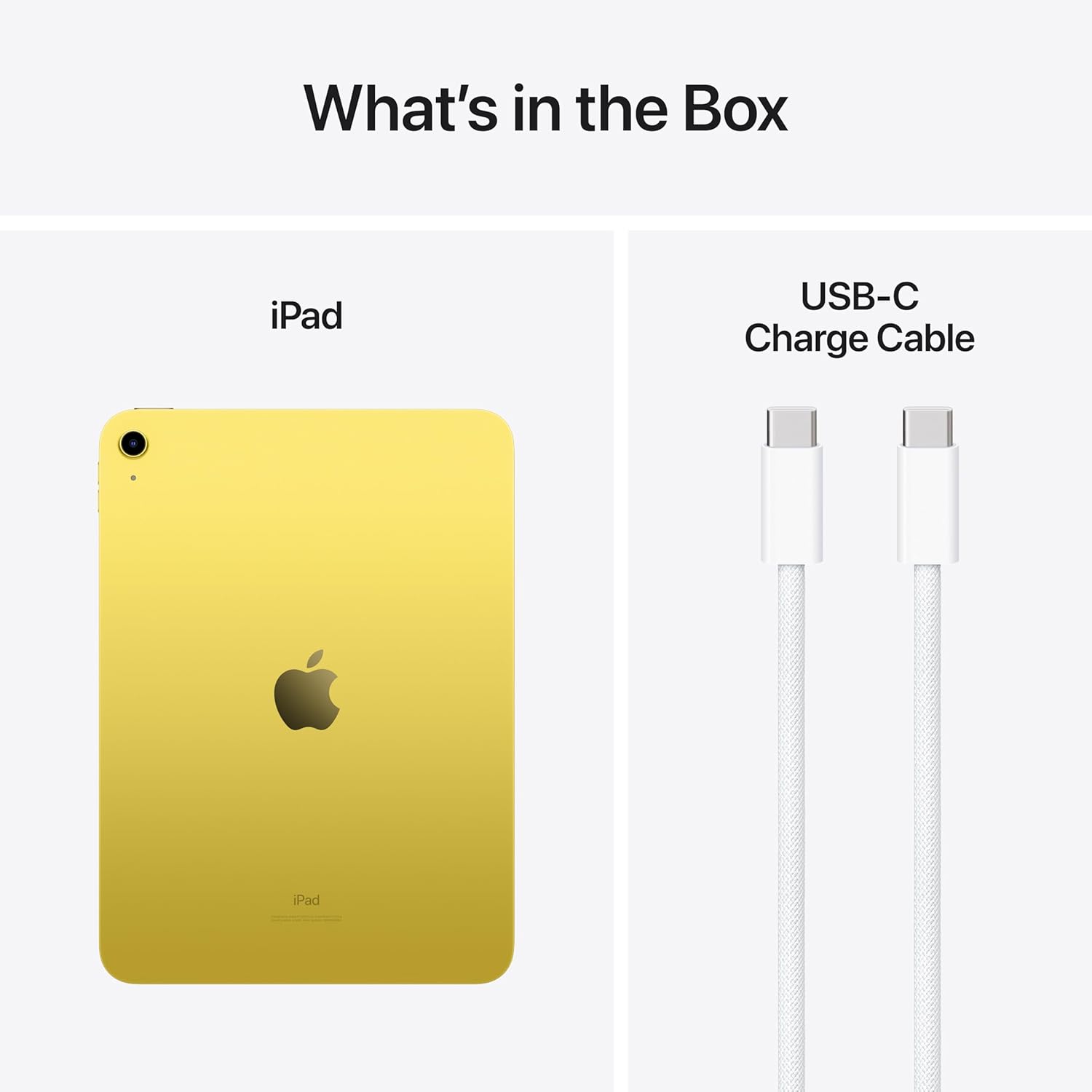 Additional image of iPad 10.9 Yellow 10th generation Wi-Fi + Cellular 64GB