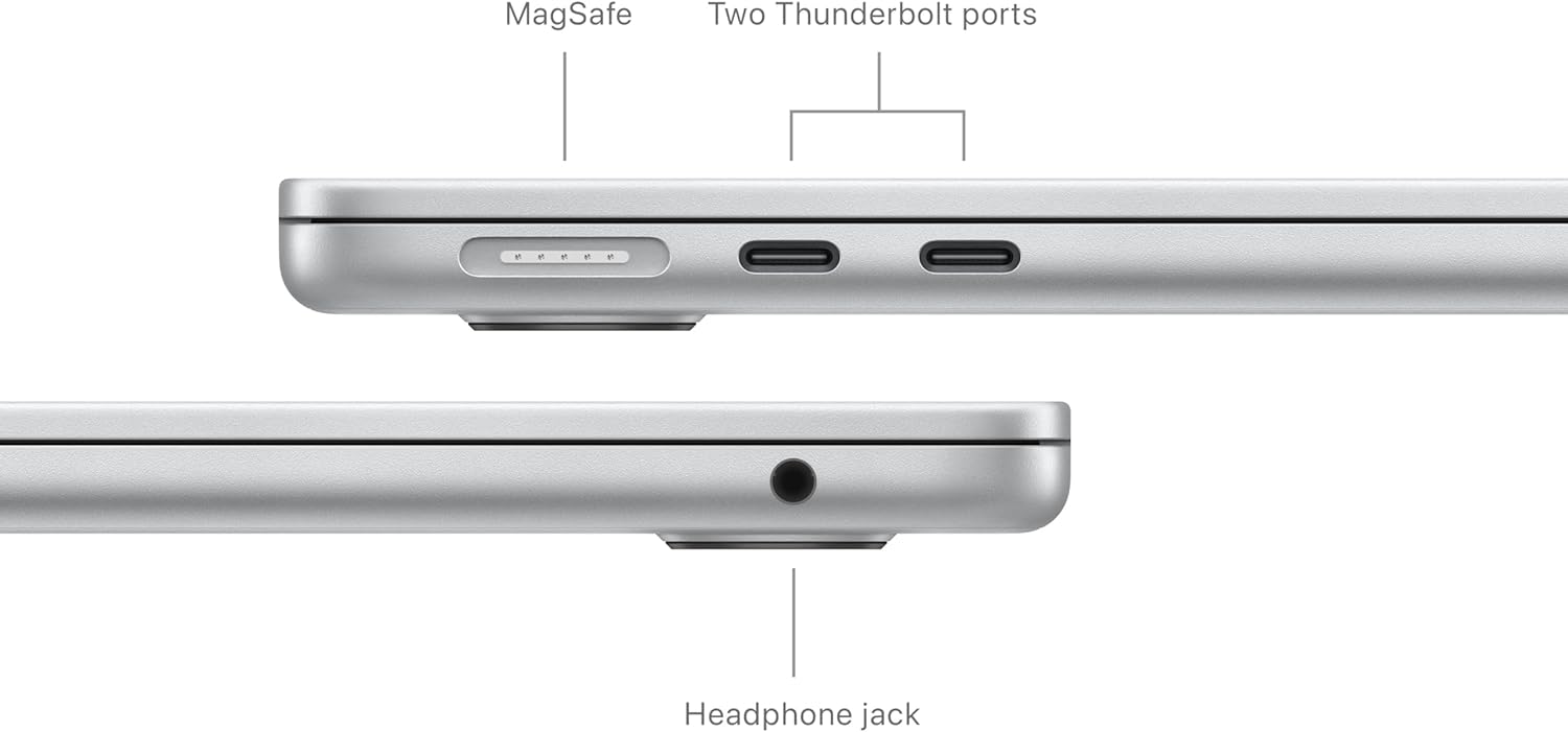 Additional image of MacBook Air 13-inch with M3 16GB Unified Memory, 256GB SSD ,Silver