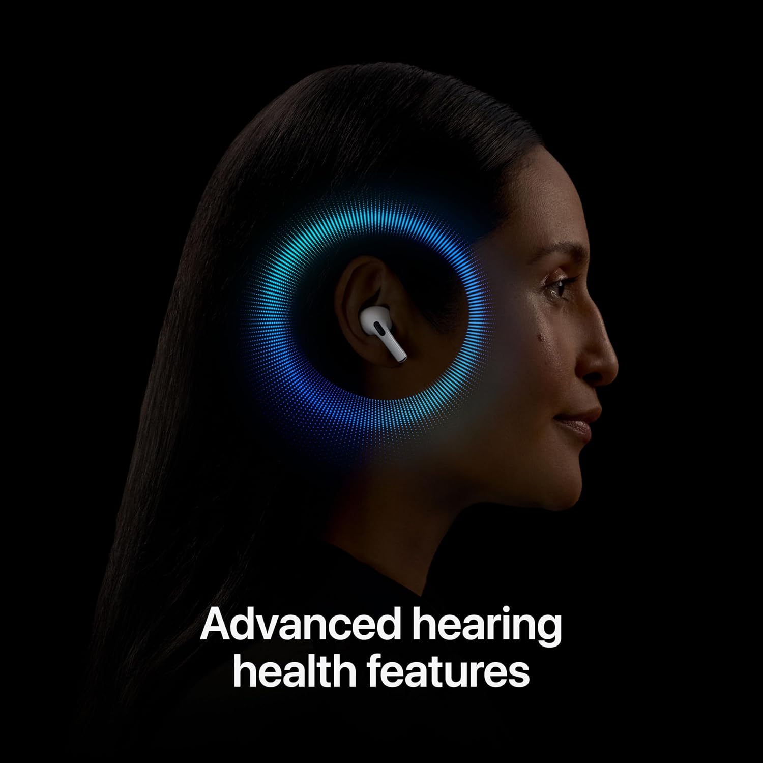 Additional image of AirPods Pro 2 Wireless Earbuds, Bluetooth Headphones, Active Noise Cancellation, Transparency, Personalised Spatial Audio, High Fidelity Sound, H2 Chip, USB C Charging
