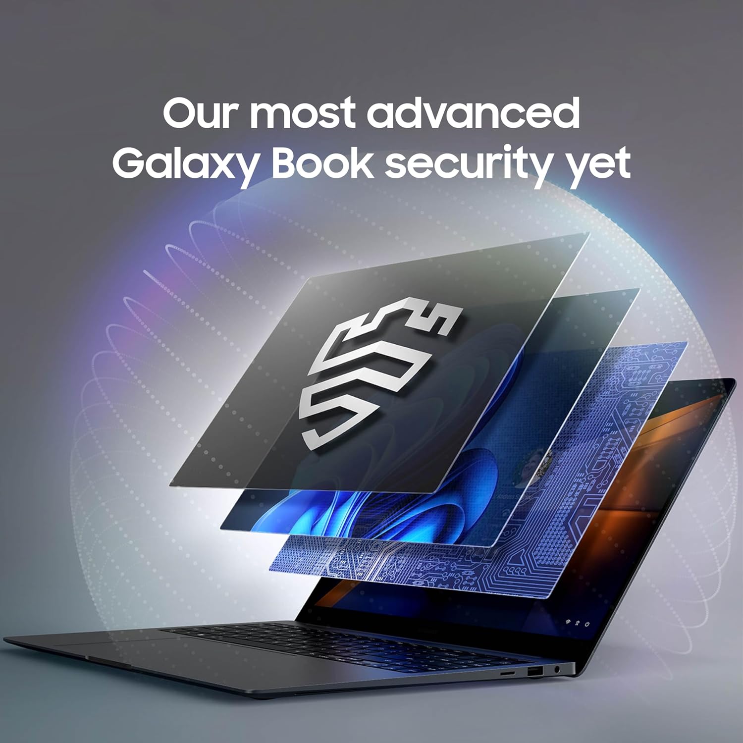 Additional image of Samsung Galaxy Book4 Ultra 16" Touch-Screen Laptop - Ultra 9 with 32GB Memory - 1TB SSD - Moonstone Gray