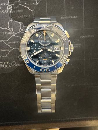 TAG HEUER AQUARACER CHRONOGRAPH AUTOMATIC - $2,200 image 2
