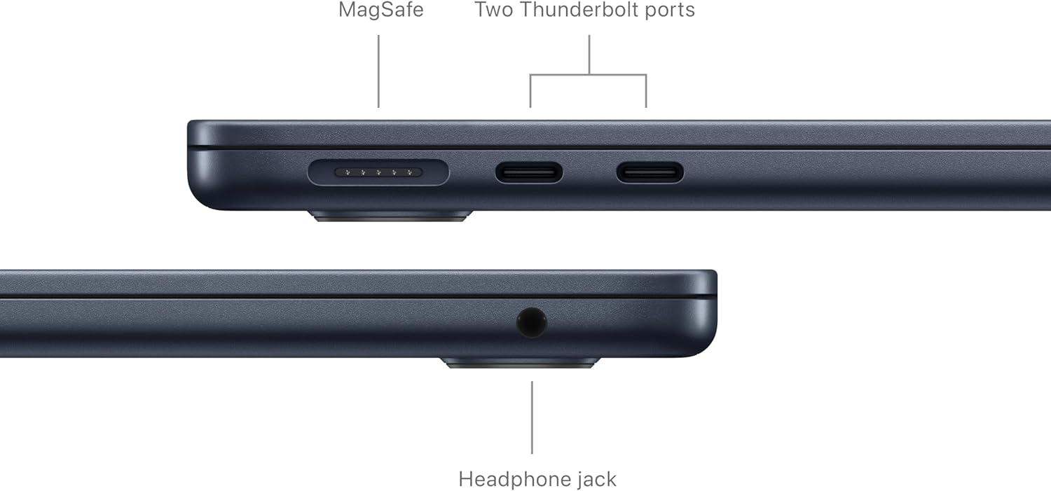 Additional image of MacBook Air 13-inch with M3 16GB Unified Memory, 256GB SSD , Midnight