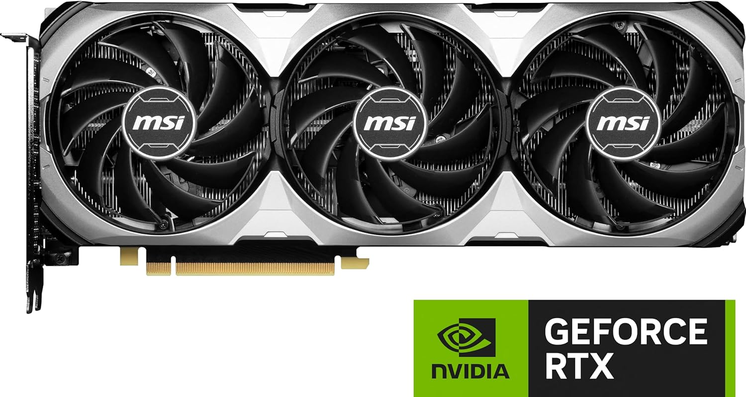 MSI Gaming RTX 4070 Super 12G Ventus 3X OC Graphics Card image 2