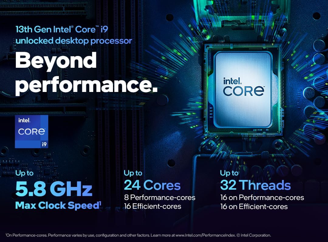 Additional image of Intel Core i9-13900K 24 cores (8 P-cores + 16 E-cores) 36M Cache, up to 5.8 GHz