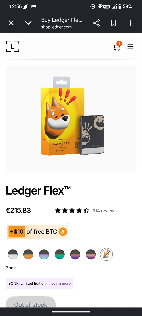 LEDGER FLEX BONK EDITION image 2