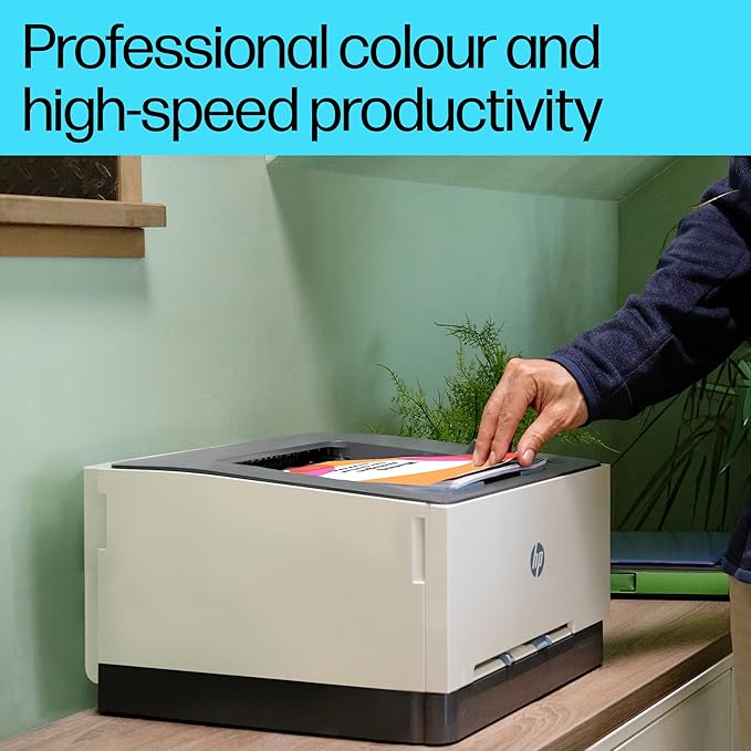 Additional image of HP LaserJet Pro 3202dw Laser Printer, Colour, Printer for Small Medium Business, Print, Wireless, 2-Sided Printing, Print from phone or tablet, Front USB port, TerraJet Cartridge