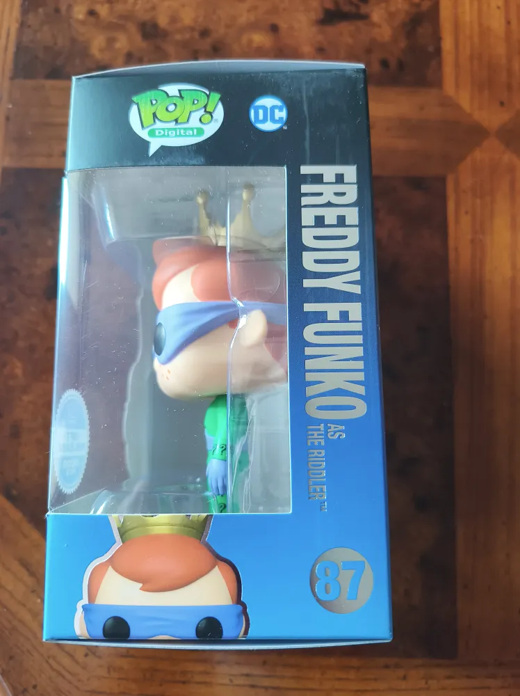 Freddy Funko as The Riddler Pop (Redeemed Digital) image 3