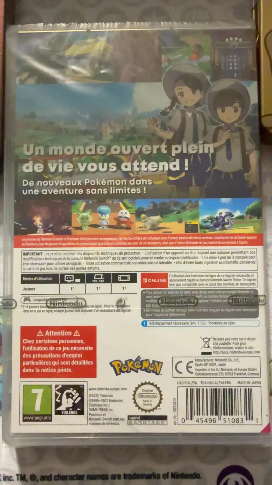 Jeu pokemon violet / ecarlate 3 steelbook image 3