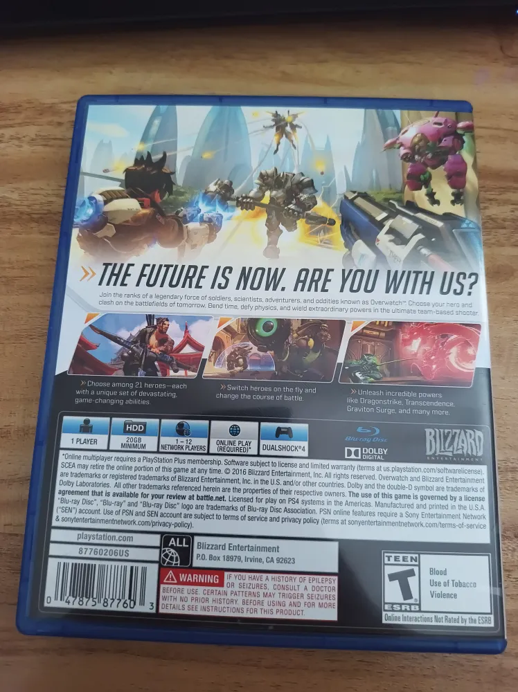 overwatch PS4 image 2