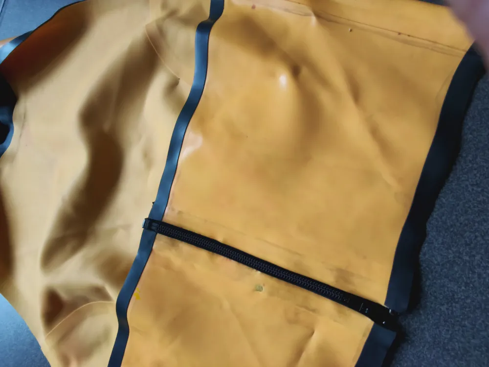 yellow latex top image 4