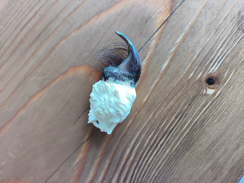 Authentic Mammoth Ivory & Bear Claw Amulet - Yakutia - COA Included image 5