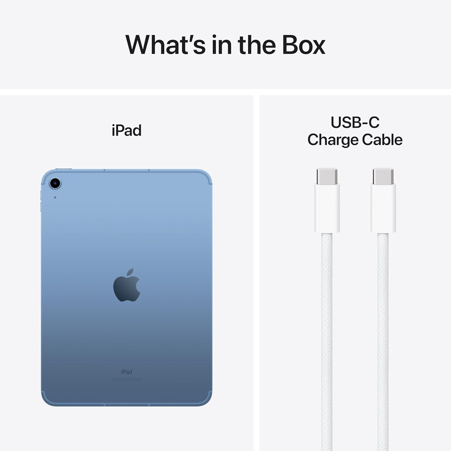 Additional image of iPad 10.9 Blue 10th generation Wi-Fi + Cellular 256GB