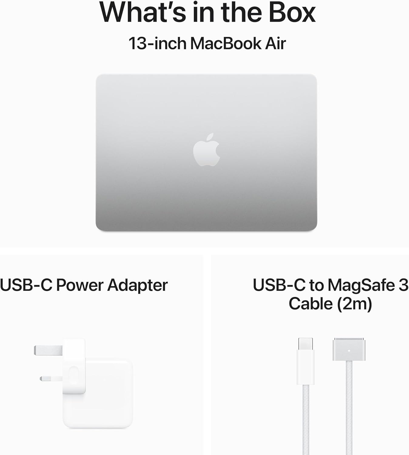 Additional image of MacBook Air 13-inch with M3 16GB Unified Memory, 256GB SSD ,Silver