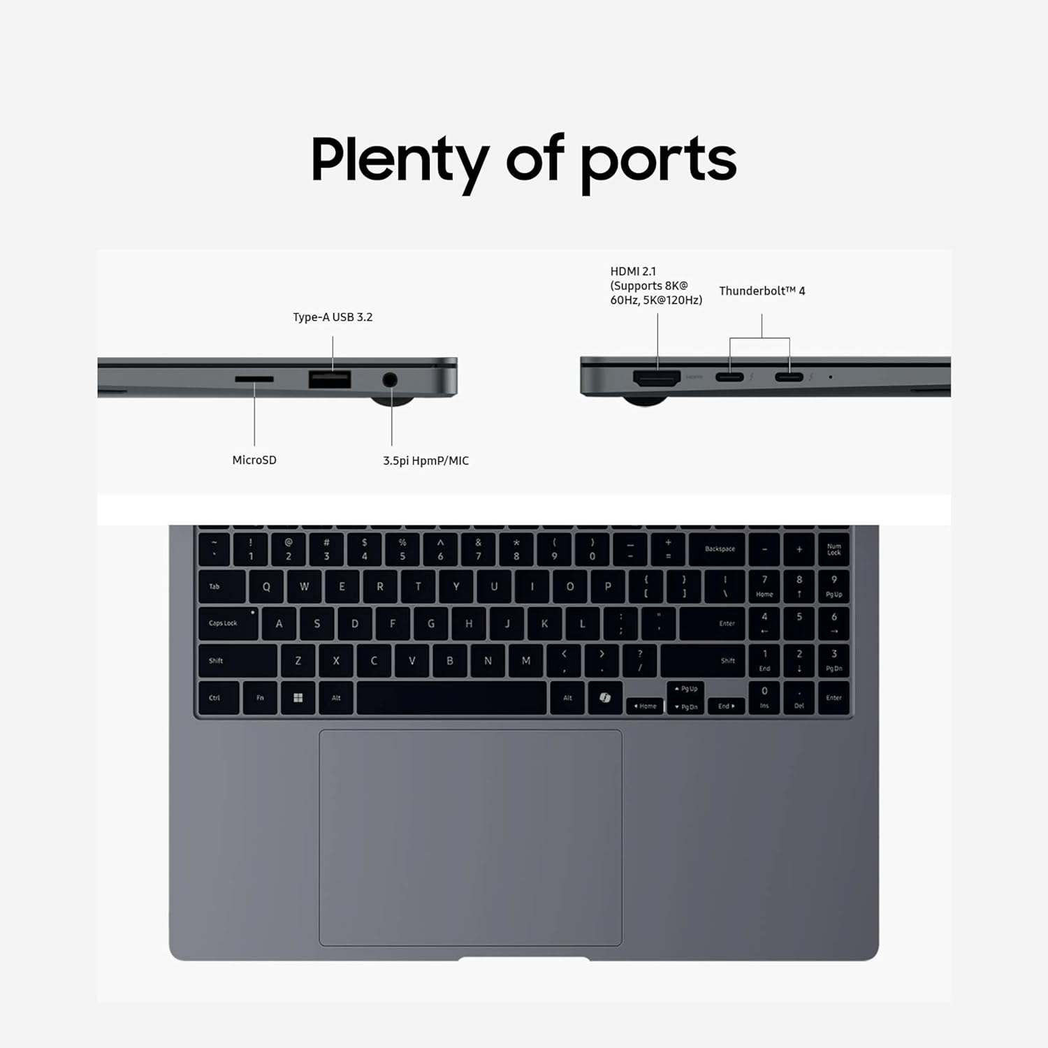 Additional image of Samsung Galaxy Book4 Ultra 16" Touch-Screen Laptop - Ultra 9 with 32GB Memory - 1TB SSD - Moonstone Gray