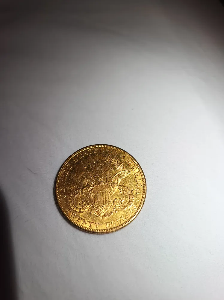 20$ Gold coin 1904 image 3