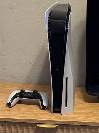 PS5 2 controllers and charging station - $375