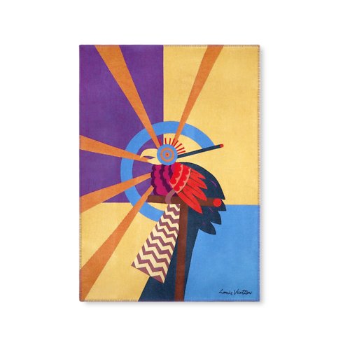 Louis Vuitton Animali Fantastici Parrot Throw