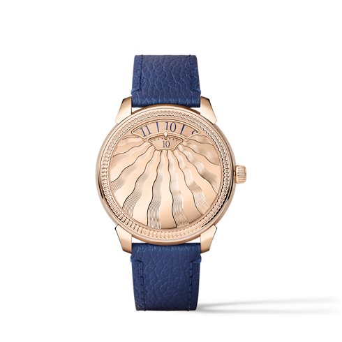 Louis Vuitton Tambour Convergence Watch, Automatic, 37 mm, rose gold image 2