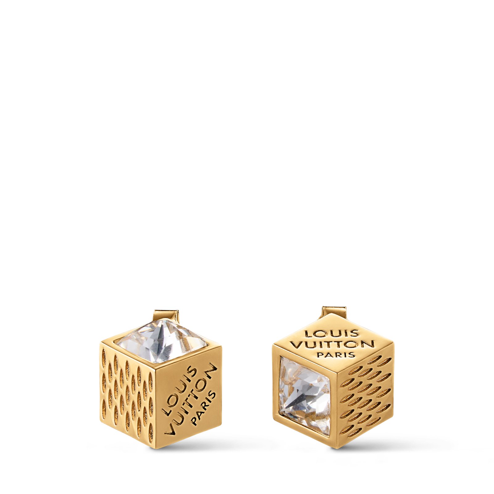 Louis Vuitton LV Cube Earrings