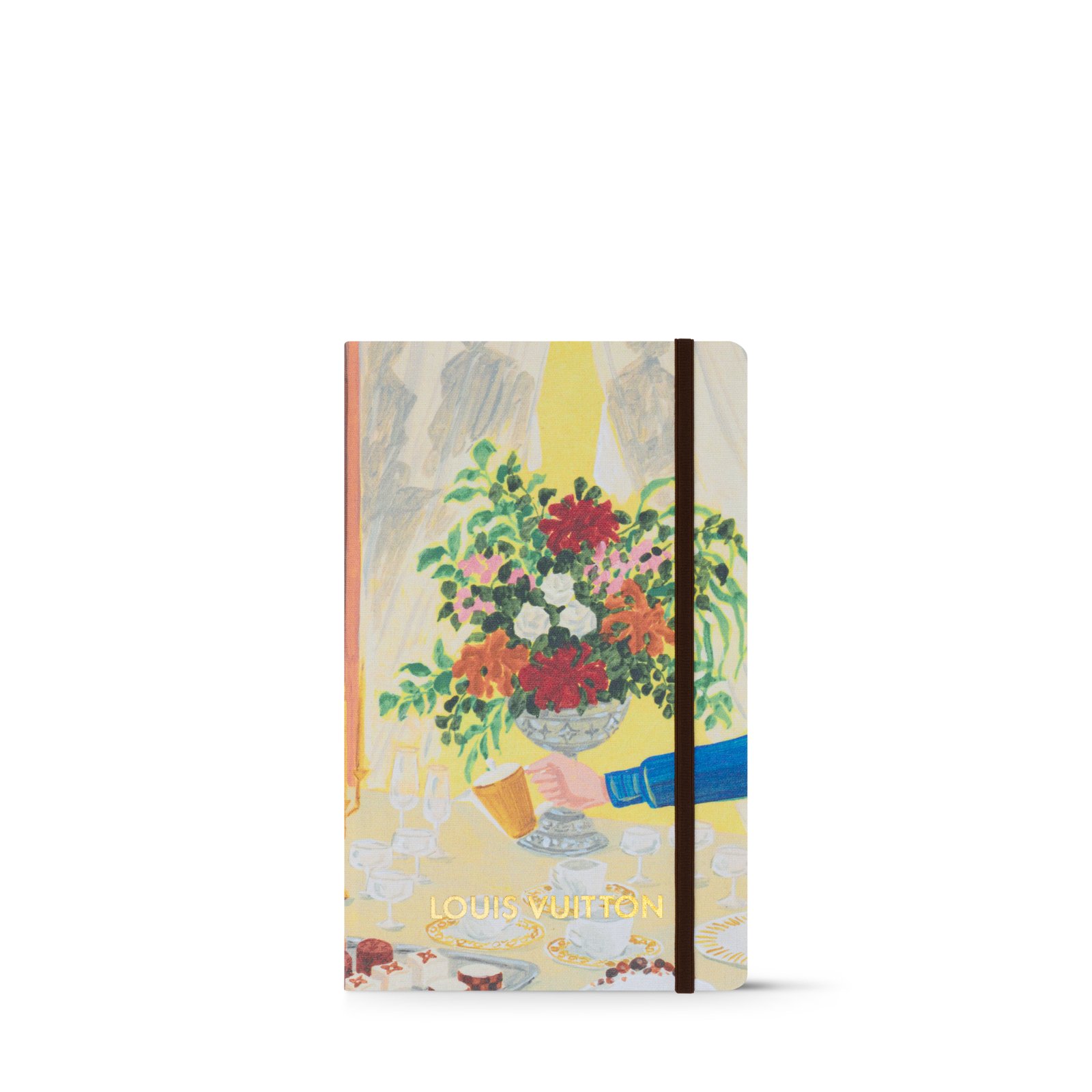 Louis Vuitton Carnets de Palace Buffet Jane Notebook MM with Stickers