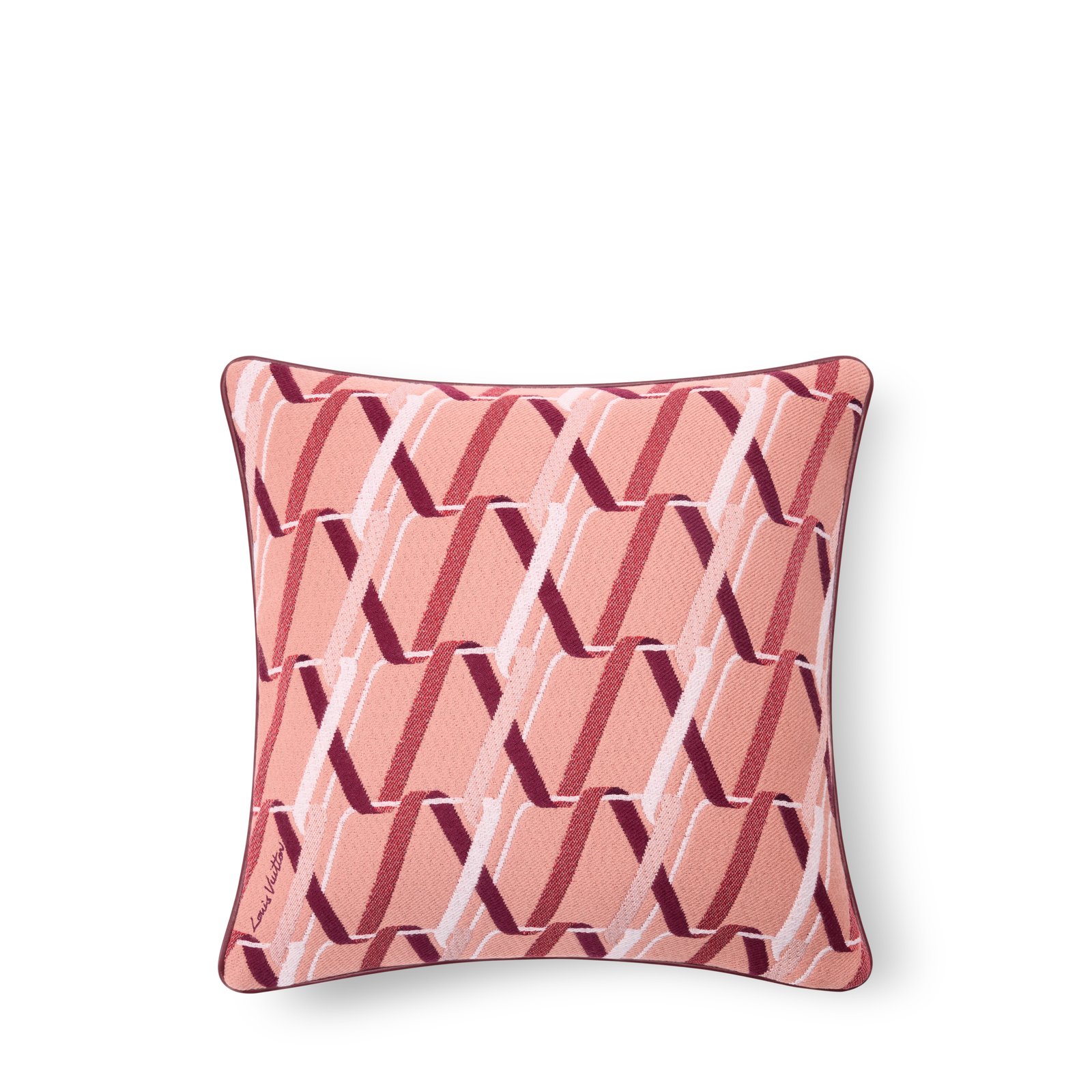 Louis Vuitton Ribbon 40x40 Cushion