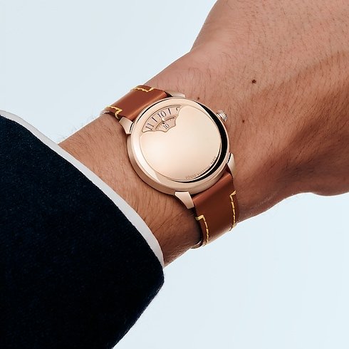 Louis Vuitton Tambour Convergence Watch, Automatic, 37 mm, rose gold image 3