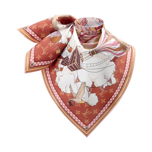 Louis Vuitton From The Cloud 90 Square Scarf image 3
