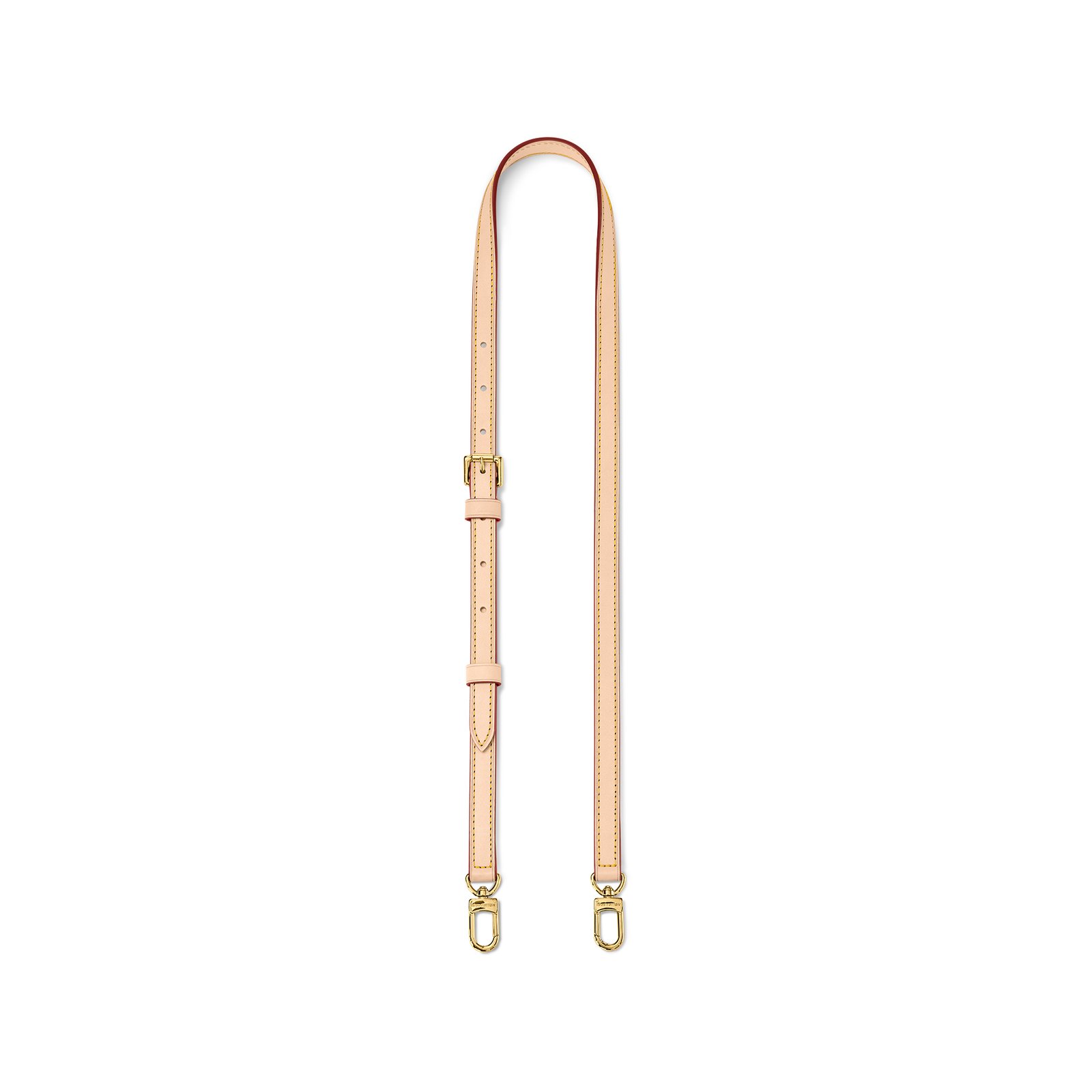 Louis Vuitton Adjustable Natural Leather Bag Strap