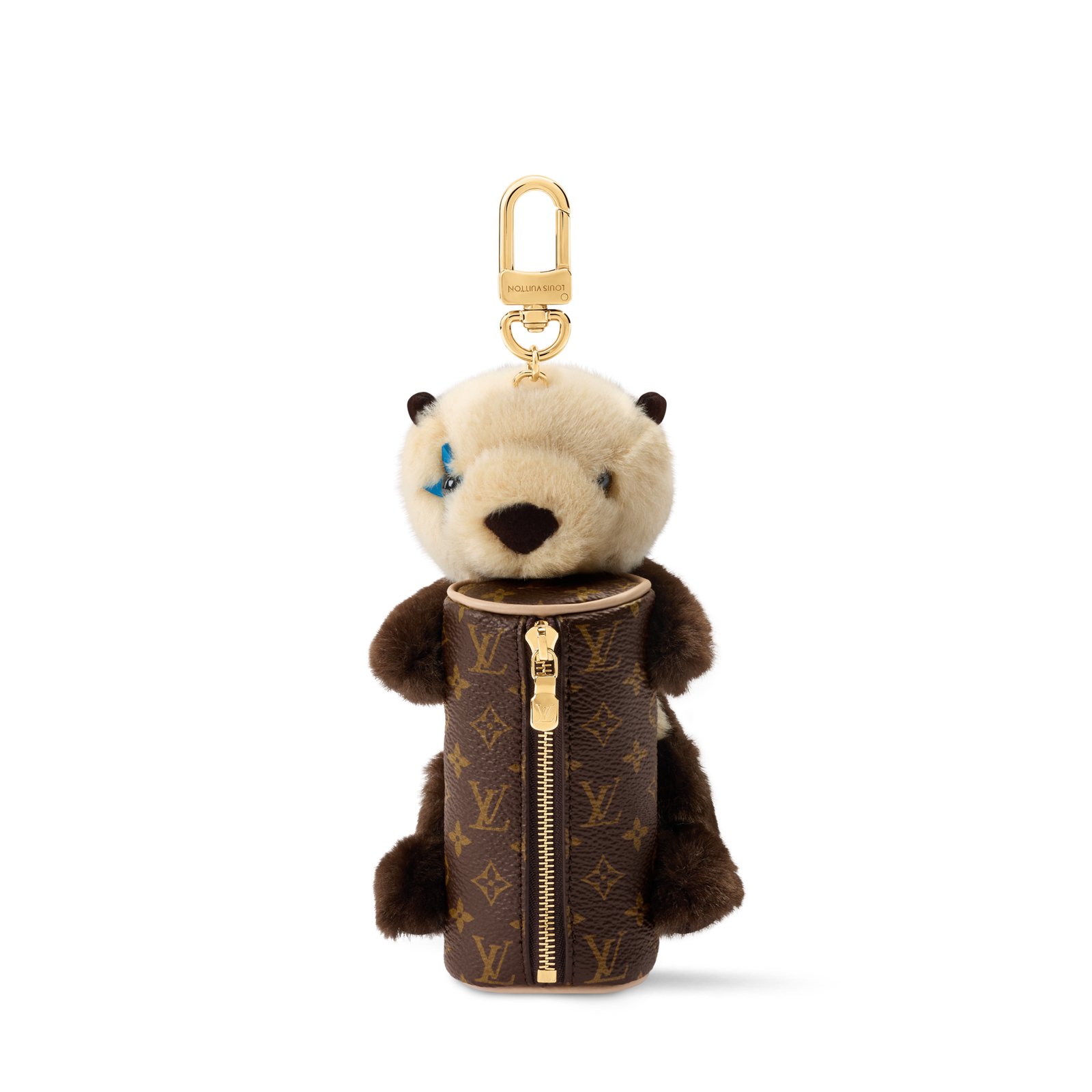 Louis Vuitton LV Otter Pouch Bag Charm