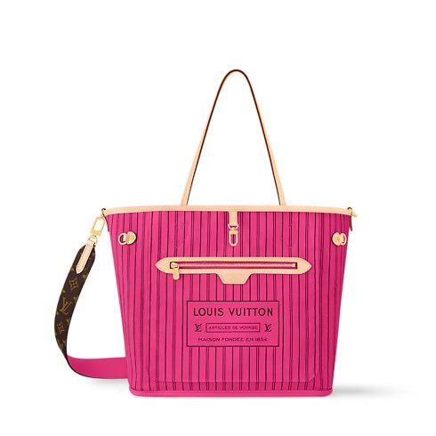 Louis Vuitton Neverfull Bandoulière Inside Out MM Bag