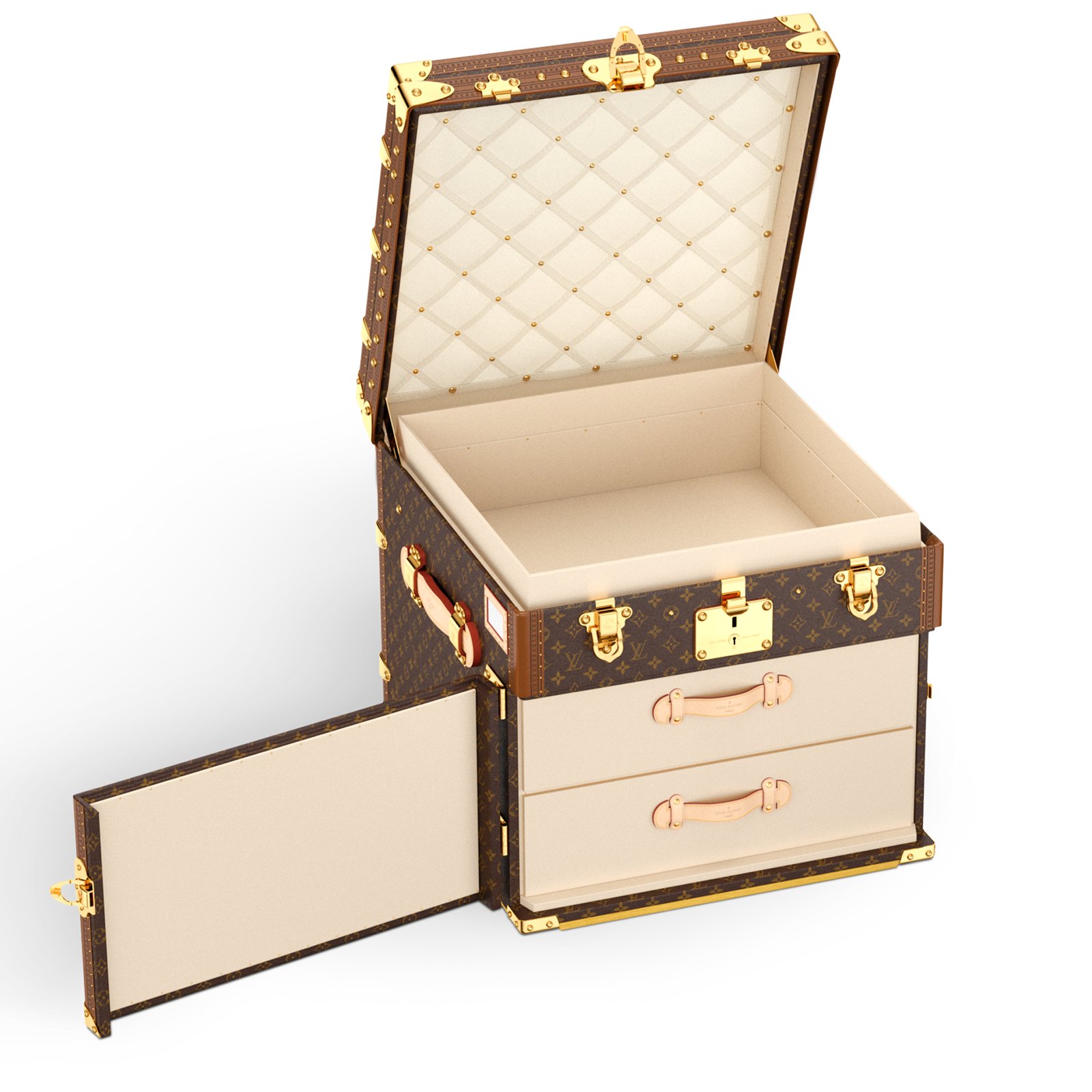 Louis Vuitton Courrier Lozine Left Square Trunk