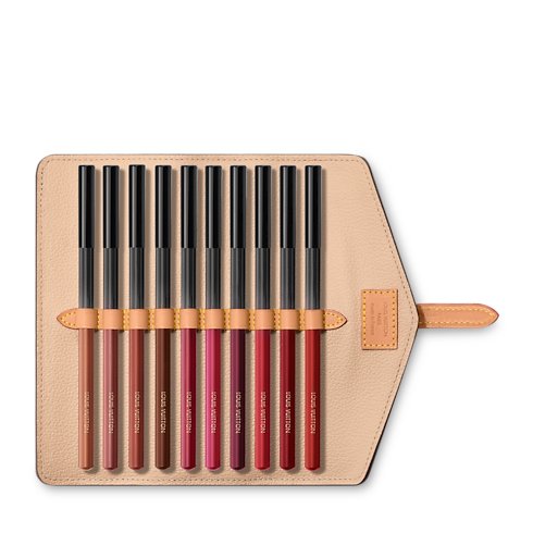 Louis Vuitton Case for 10 Lip Liners