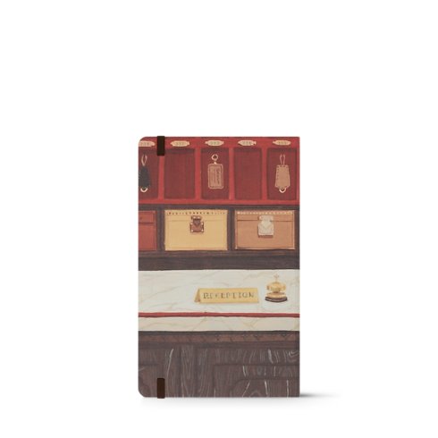 Louis Vuitton Carnets de Palace Reception Jane Notebook MM with Stickers image 3