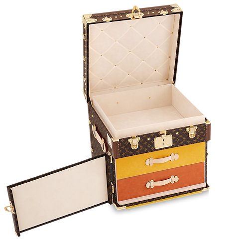 Louis Vuitton Tricolore Courrier Lozine Left Square Trunk