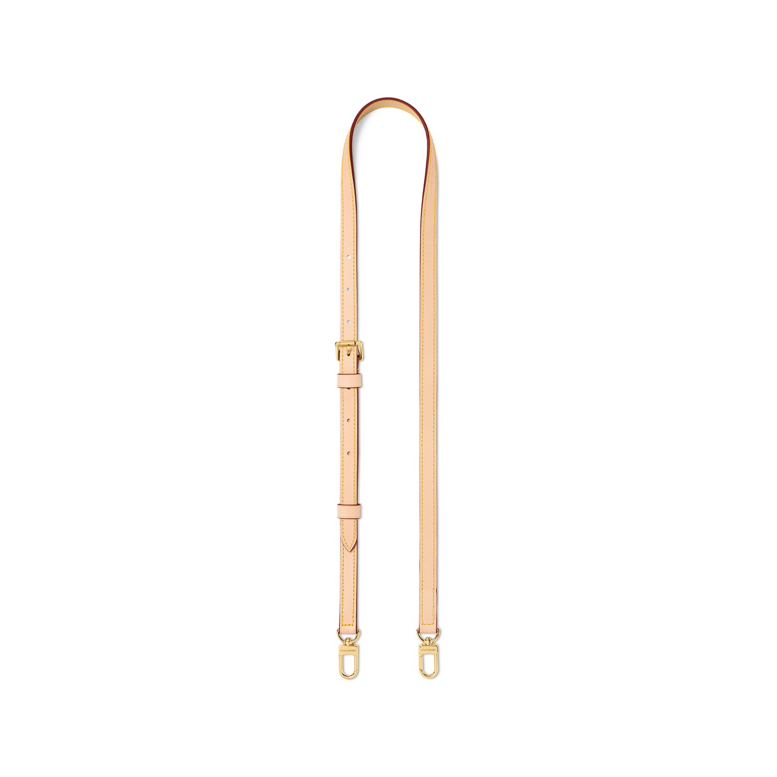 Louis Vuitton Adjustable Natural Leather Bag Strap image 4