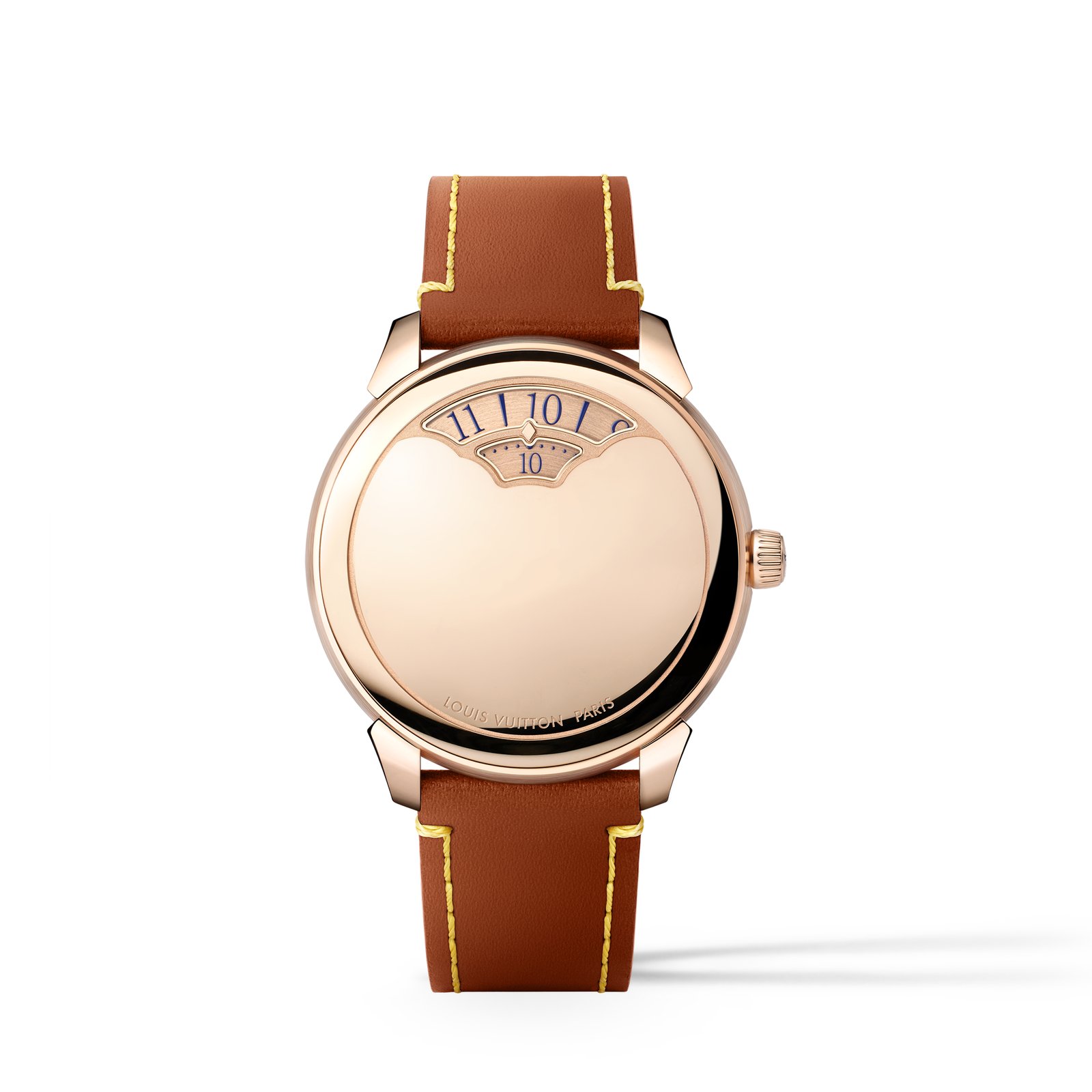 Louis Vuitton Tambour Convergence Watch, Automatic, 37 mm, rose gold