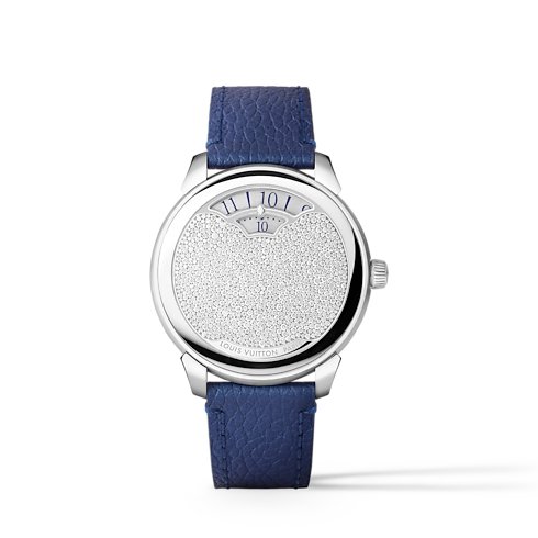 Louis Vuitton Tambour Convergence Watch, Automatic, 37 mm, platinum and diamonds image 2