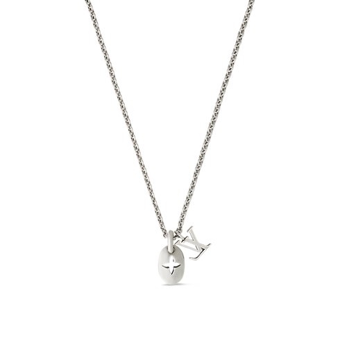 Louis Vuitton Monogram Flower Pendant Necklace image 3