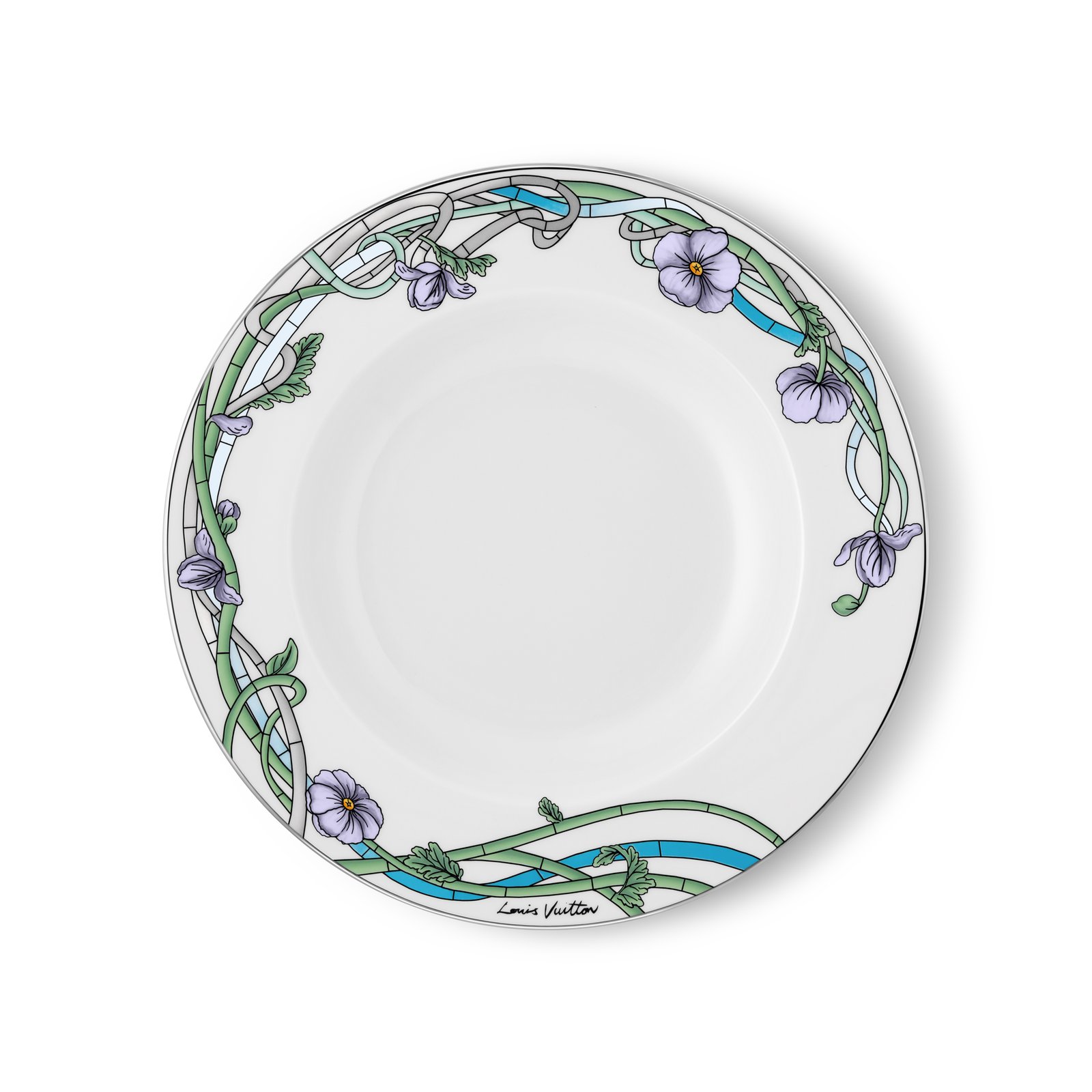 Louis Vuitton Asnières Soup Plates, Set of 2