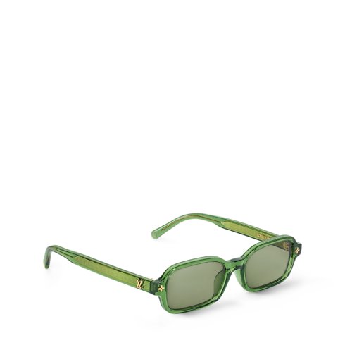 Louis Vuitton LV Aura Low Rectangular Sunglasses
