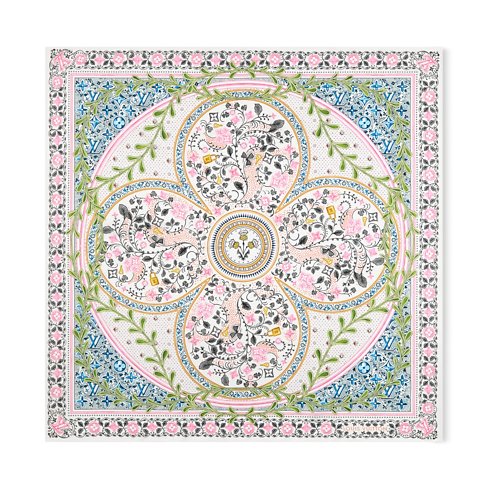 Louis Vuitton Summer Garden 90 Square Scarf