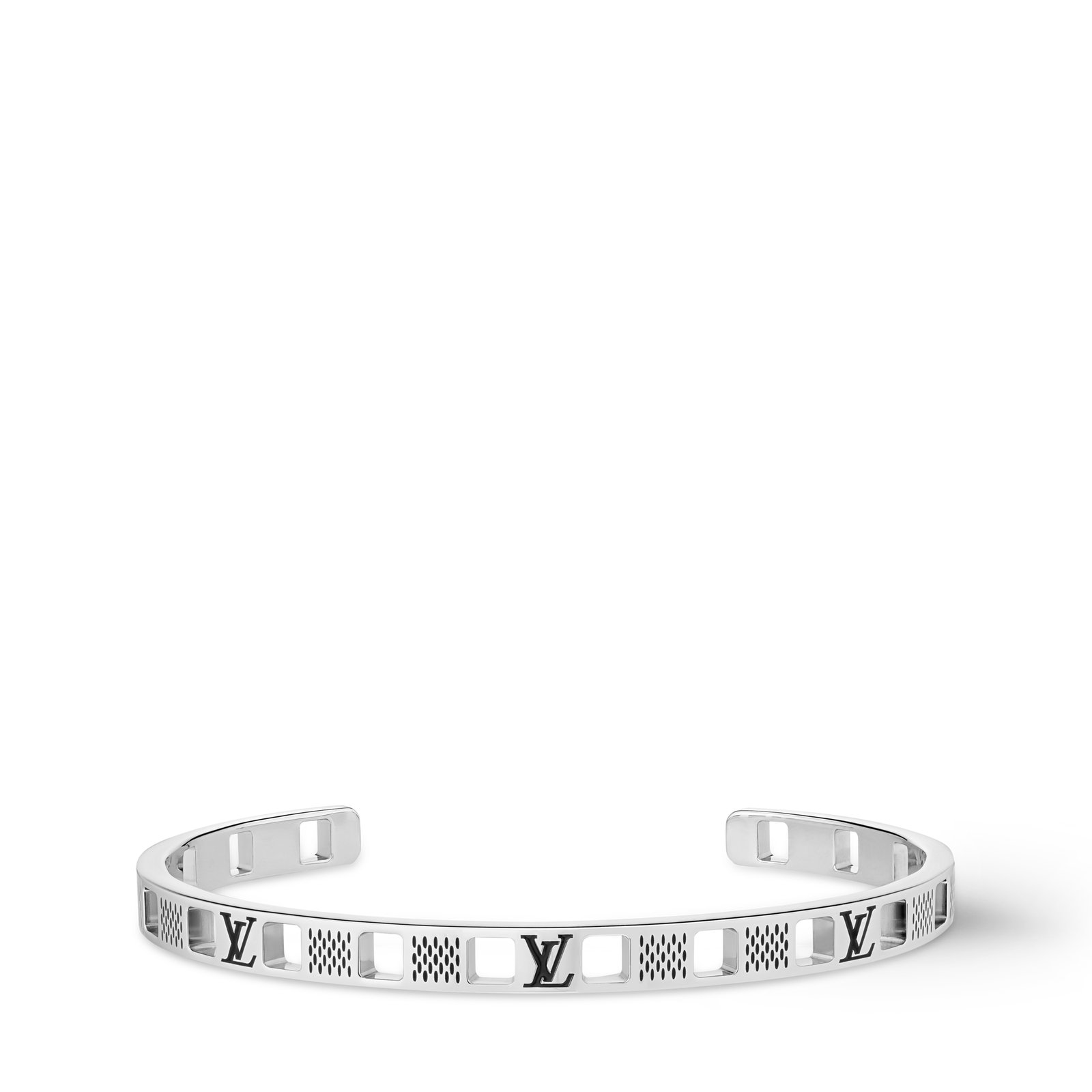Louis Vuitton Damier Staples Cut-Out Cuff