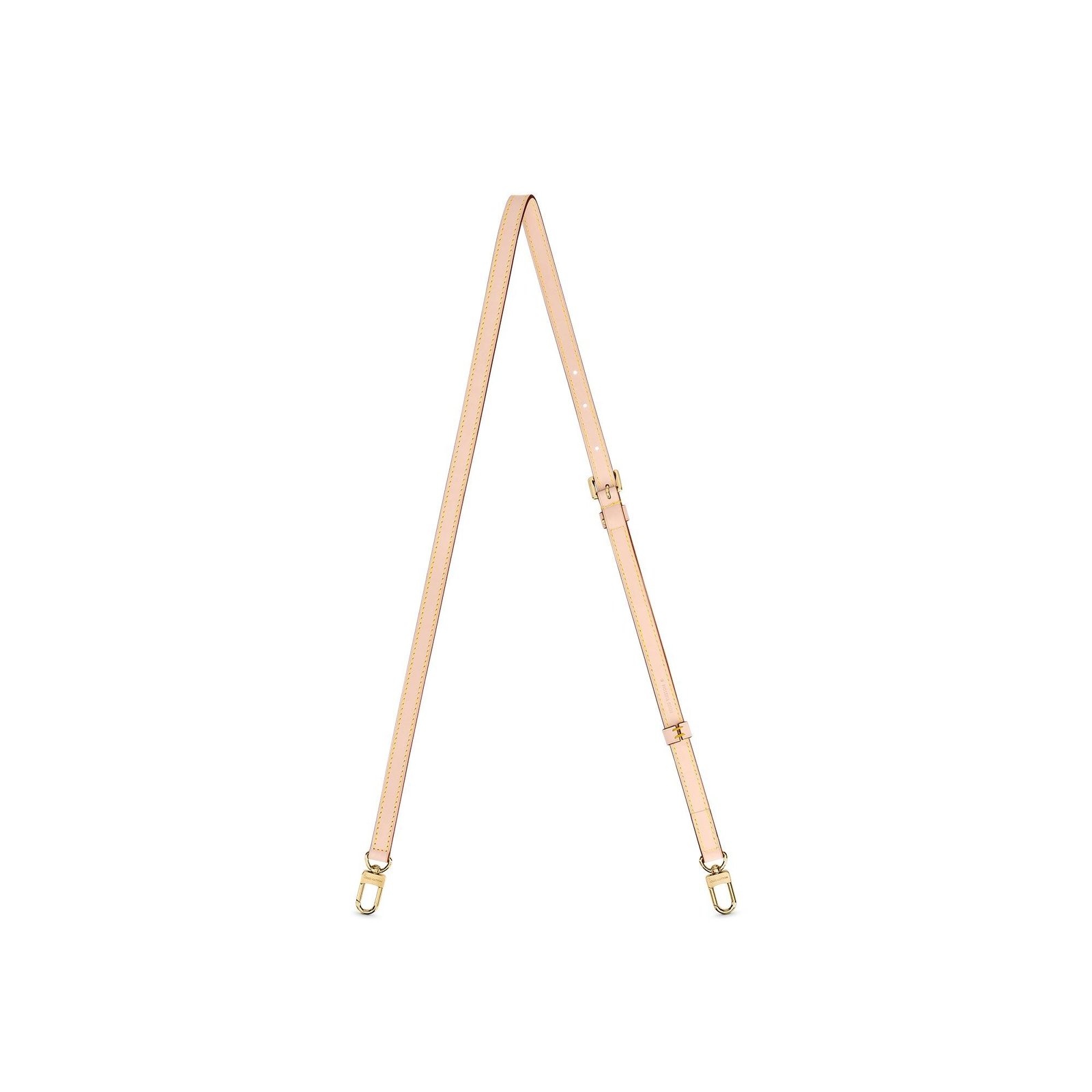Louis Vuitton Adjustable Natural Leather Bag Strap image 3