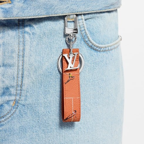 Louis Vuitton LV Dragonne Sport Key Holder and Bag Charm image 2