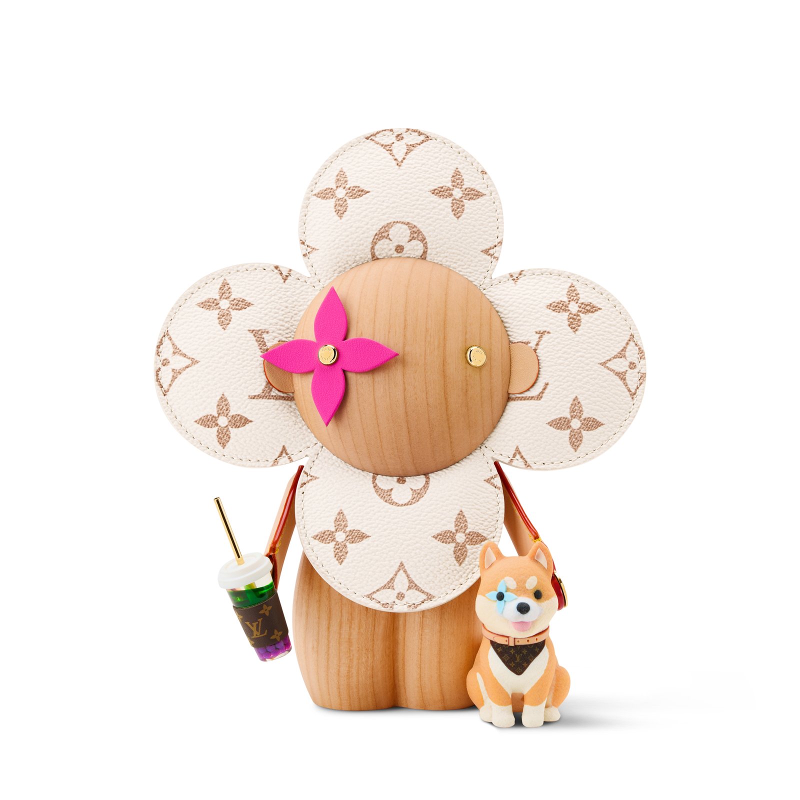 Louis Vuitton Vivienne Dog Walker Figurine