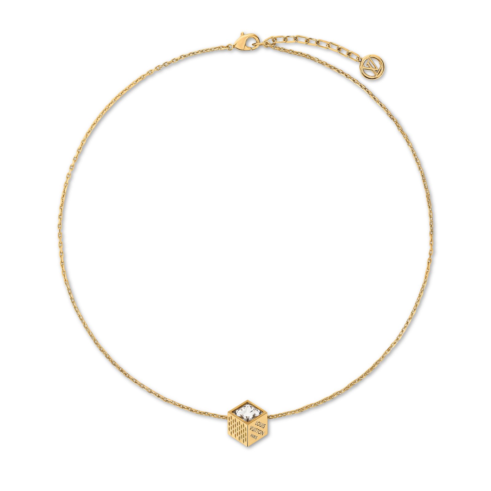 Louis Vuitton LV Cube Necklace