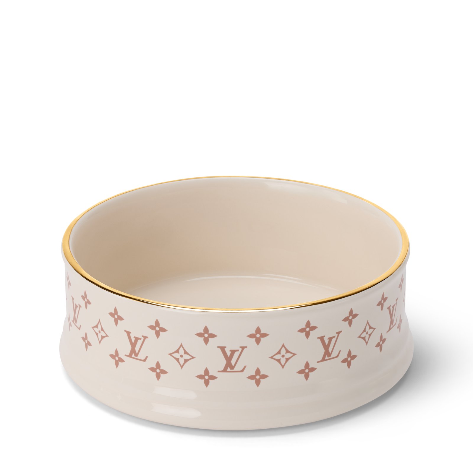 Louis Vuitton Dog Bowl