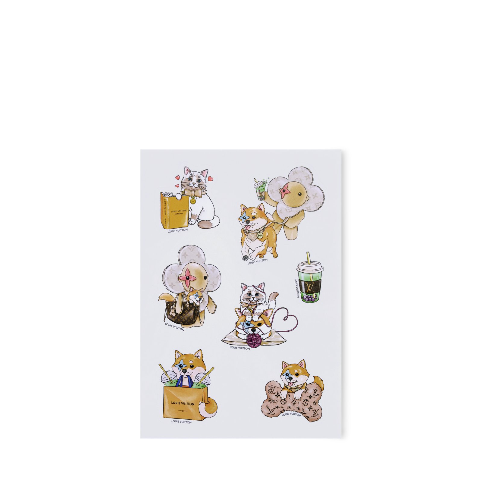 Louis Vuitton Jane Notebook MM with Stickers image 4