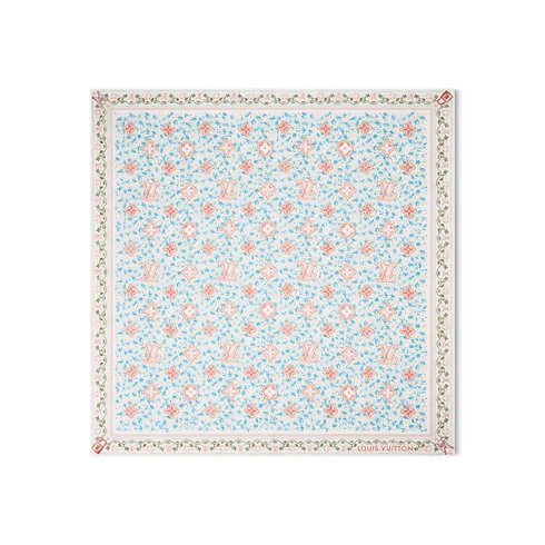 Louis Vuitton Summer Garden 55 Square Scarf